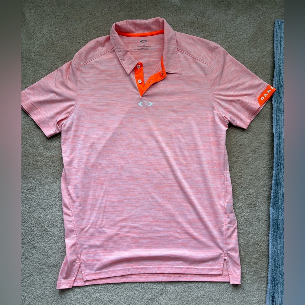 Oakley Orange Performance Polo